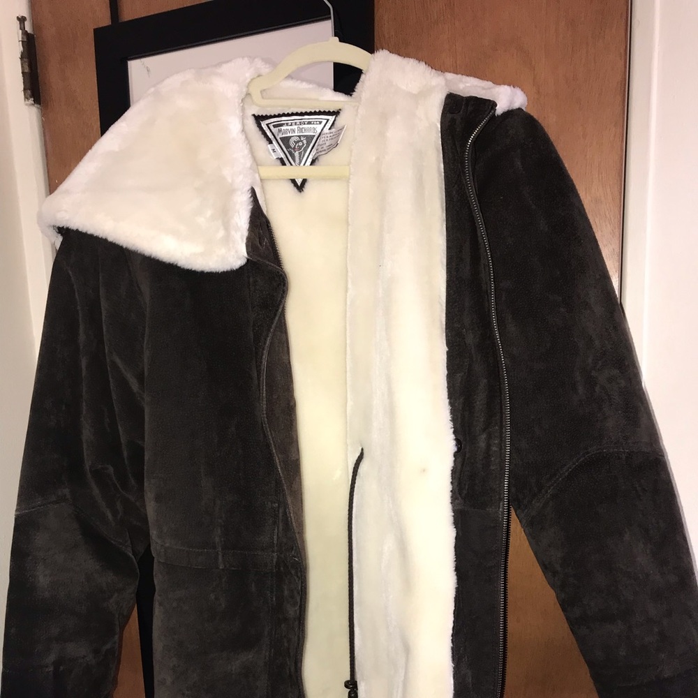 Men’s Leather Coat